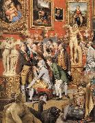 The Tribuna of the Uffizi (detail) johan